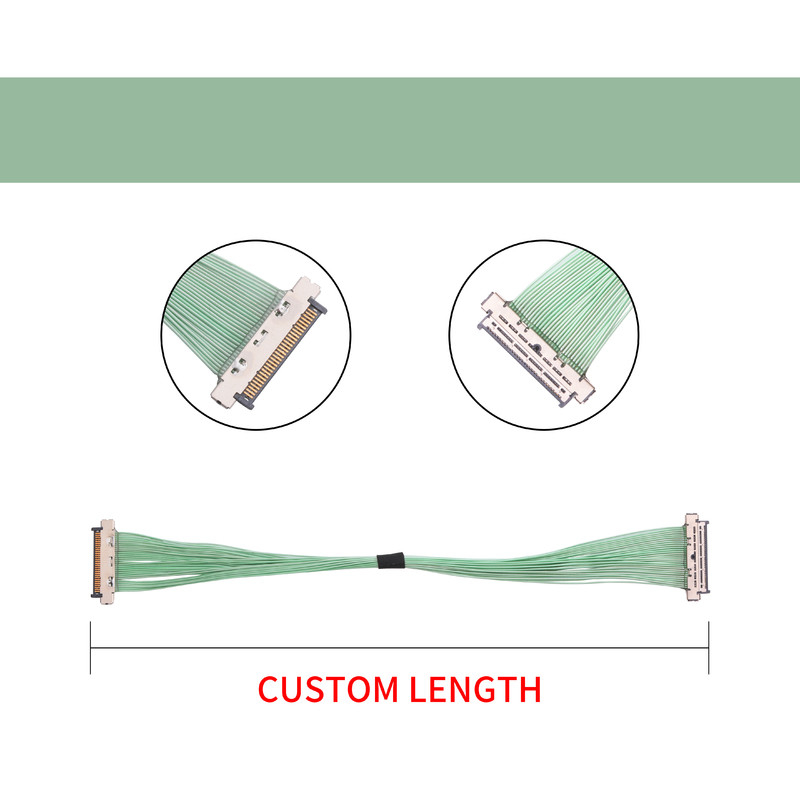 KEL 0.4mm Hoogte Micro- Coaxiale Kabel usl20-30ss-010-c 30 Speld 40 Pin Slim Plug Design