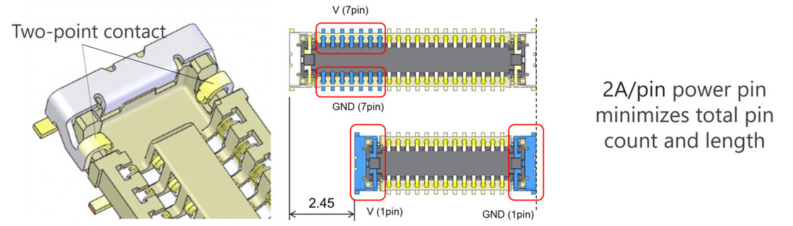 I-PEX NOVASTACK® 35-P 20708-010E-01 Microcoaxkabel geschikt voor elektronische producten