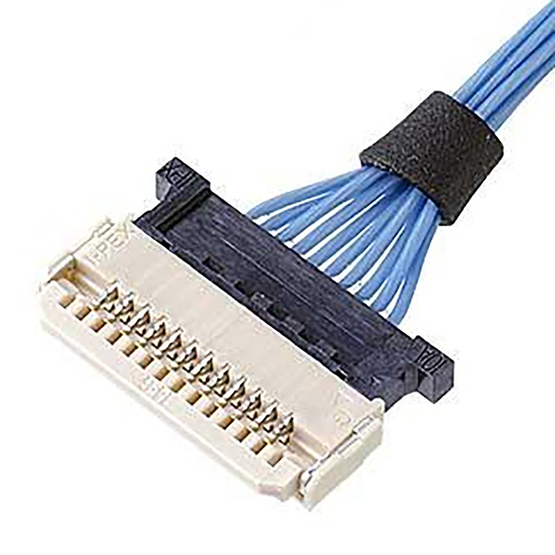 Schakelaar van de Lvds de Coaxiale Kabel voor Lcd Monitor dw-5 20598-006T-02 0.5mm Hoogte 6 Pin Fpc