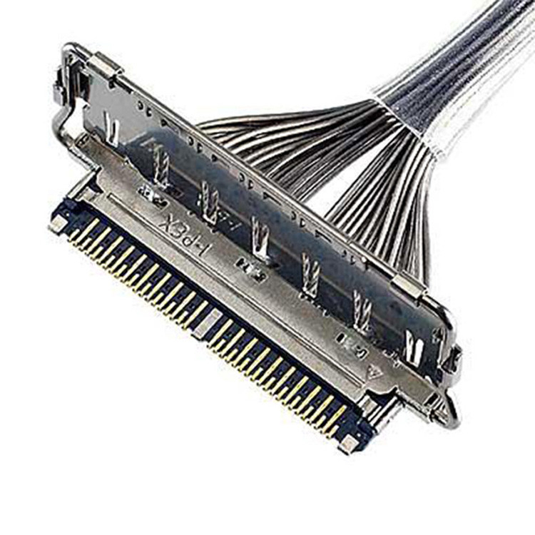 Horizontaal koppeltype Micro-Coaxial Connector Lvds Connector Types 40 Pin Lvds Connector 20977-040T 040E 01