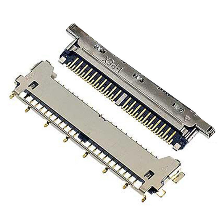 Horizontaal koppeltype Micro-Coaxial Connector Lvds Connector Types 40 Pin Lvds Connector 20977-040T 040E 01