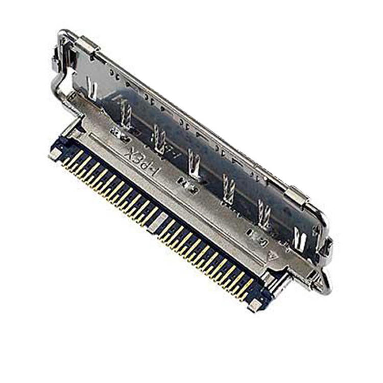 Horizontaal koppeltype Micro-Coaxial Connector Lvds Connector Types 40 Pin Lvds Connector 20977-040T 040E 01