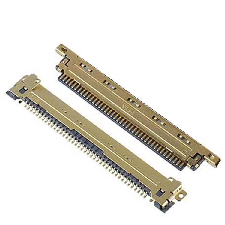 Horizontale koppeling Type Micro-Coaxial CABLINE-VS 20453 20454 20455-240T A40E-76 2574 2576-0402 Coaxial Cable 0,4 mm Pitch