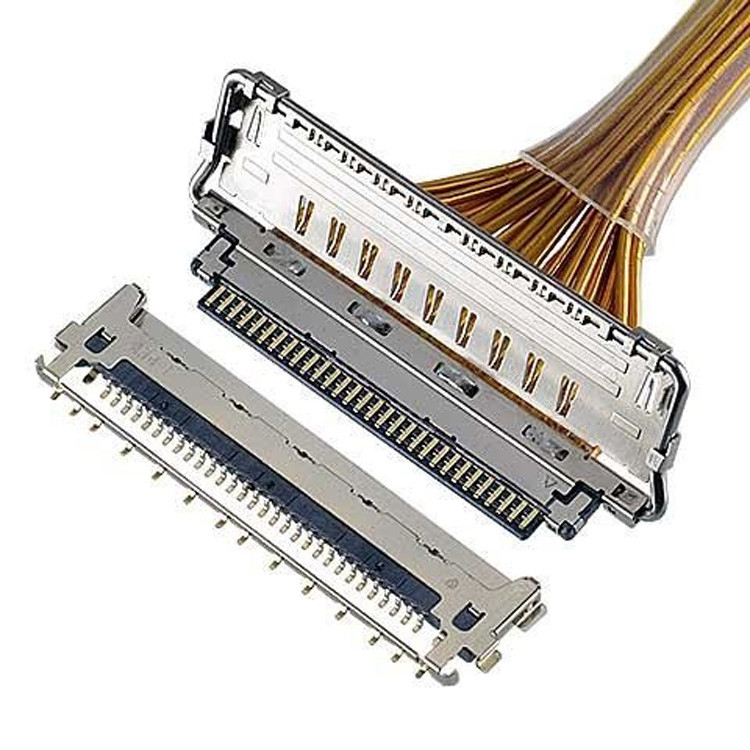 Horizontale koppeling Type Micro-Coaxial Connector Kabel VS II 20846-020T 030T 040T 0,5 mm Pitch