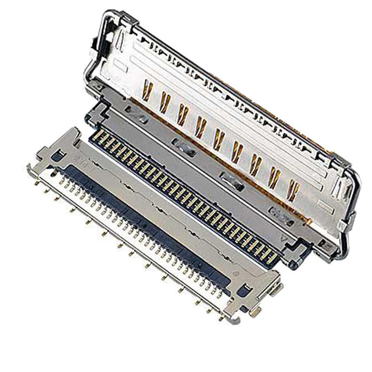 Horizontale koppeling Type Micro-Coaxial Connector Kabel VS II 20846-020T 030T 040T 0,5 mm Pitch