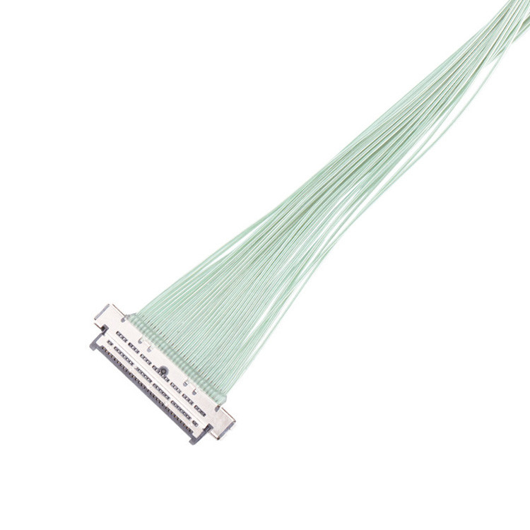 Micro coaxiale kabelverbinding KEL USL20 30SS met 0,4 mm pitch, IDC-verbinding