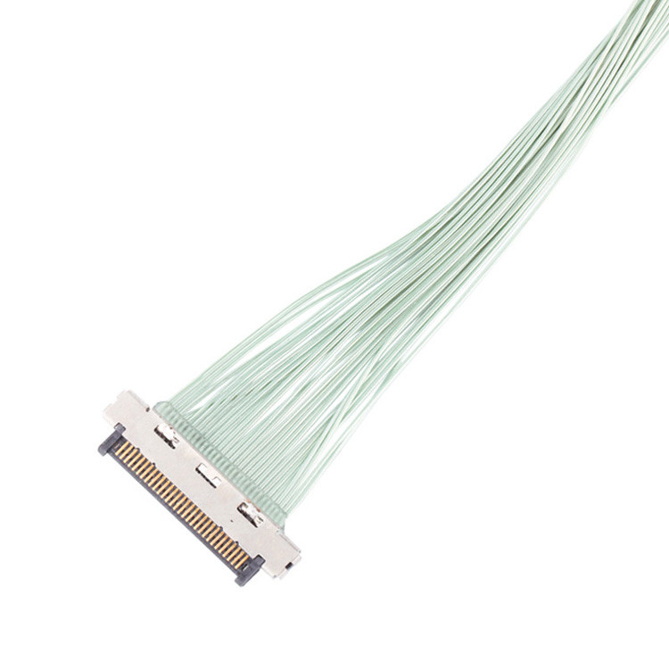 Micro coaxiale kabelverbinding KEL USL20 30SS met 0,4 mm pitch, IDC-verbinding