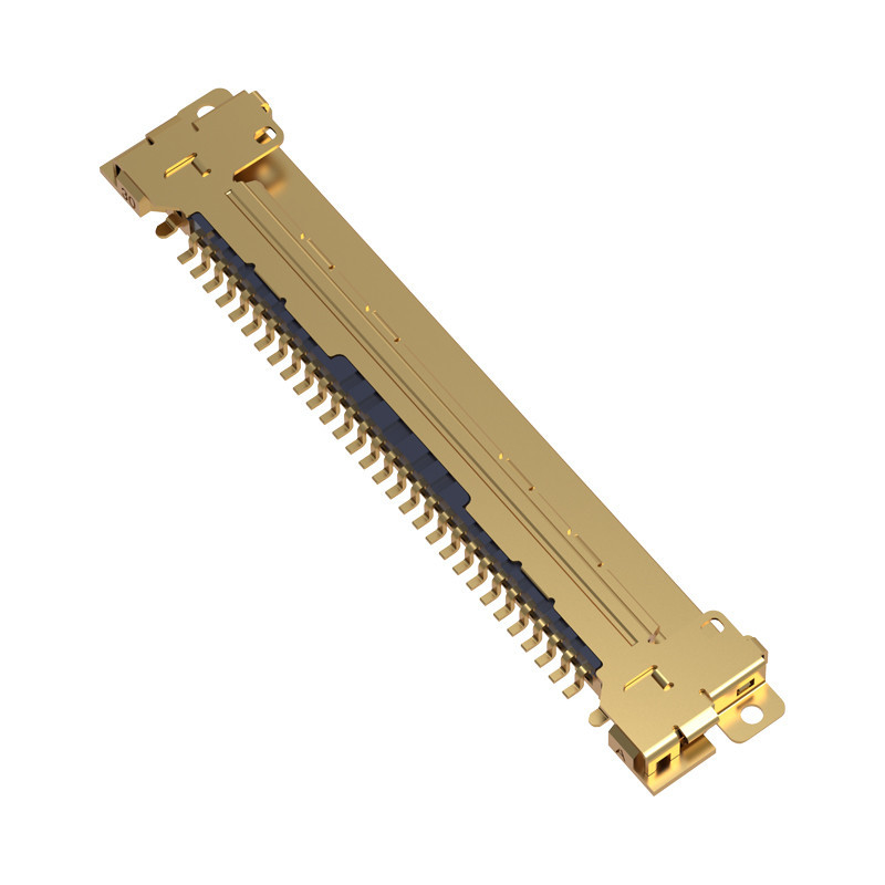 Cabline-VERSUS 20453-230T-03 0,5 mm-hoogte, Horizontale het koppelen type micro-coaxiale schakelaar