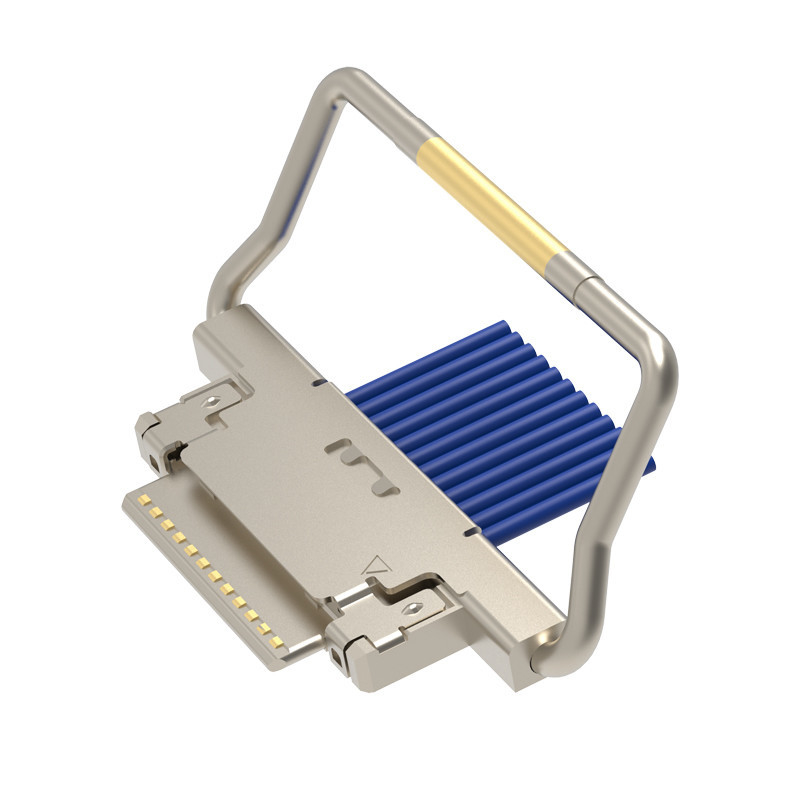 De Stop van cabline-CA 12pin20633-212T-01S voor Micro- Coaxiale Kabelassemblage 0,4 mm-hoogte, Horizontaal het koppelen type