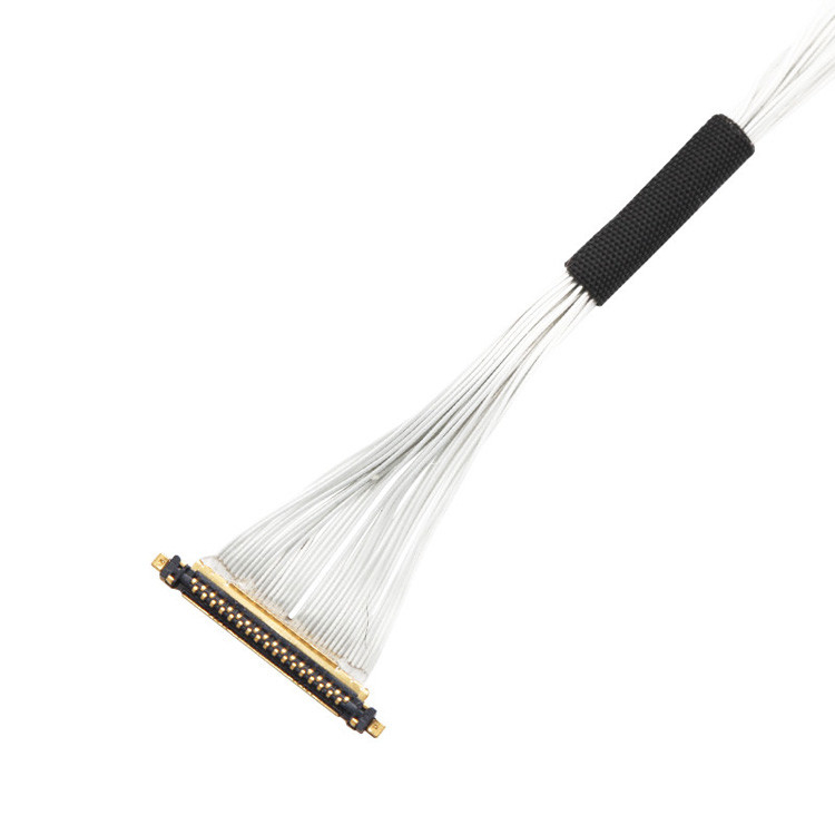 34 Pin JST AUHR-05V-H tot I-PEX 20531-34-01 0,25 mm Pitch LVDS EDP kabel assemblage