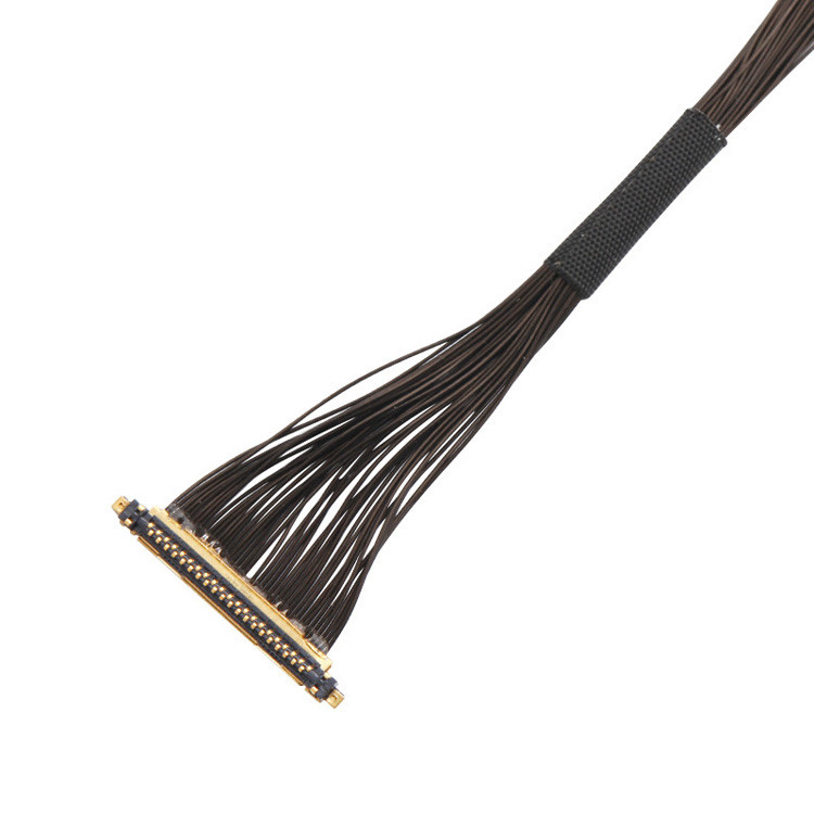 34 Pin JST AUHR-05V-H tot I-PEX 20531-34-01 0,25 mm Pitch LVDS EDP kabel assemblage