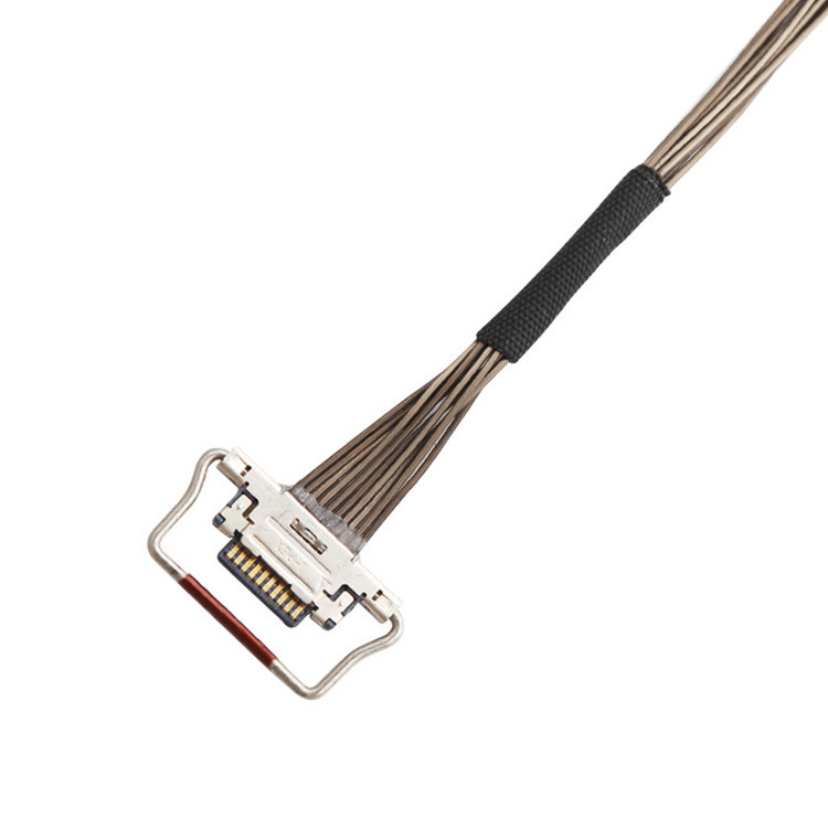 10 Pin EDP I-PEX Coaxiale LVDS kabel 0,4 mm Pitch 20633-310T-01S 38AWG