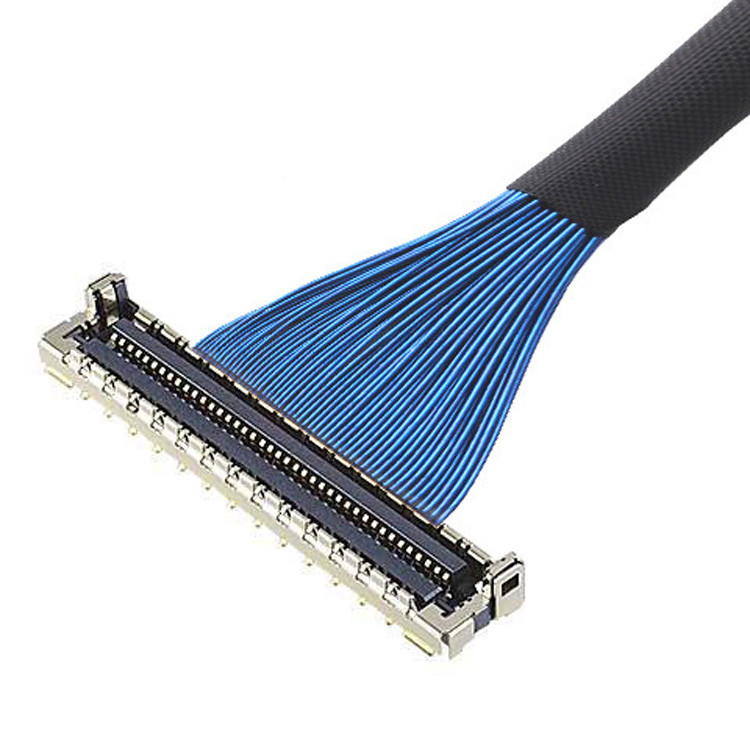 Microcoaxiale LVDS-kabel met EMC-bescherming en mechanisch vergrendelen IPEX MICRO COAX-KABEL 30P CABLINE-UM 20878-030T-01