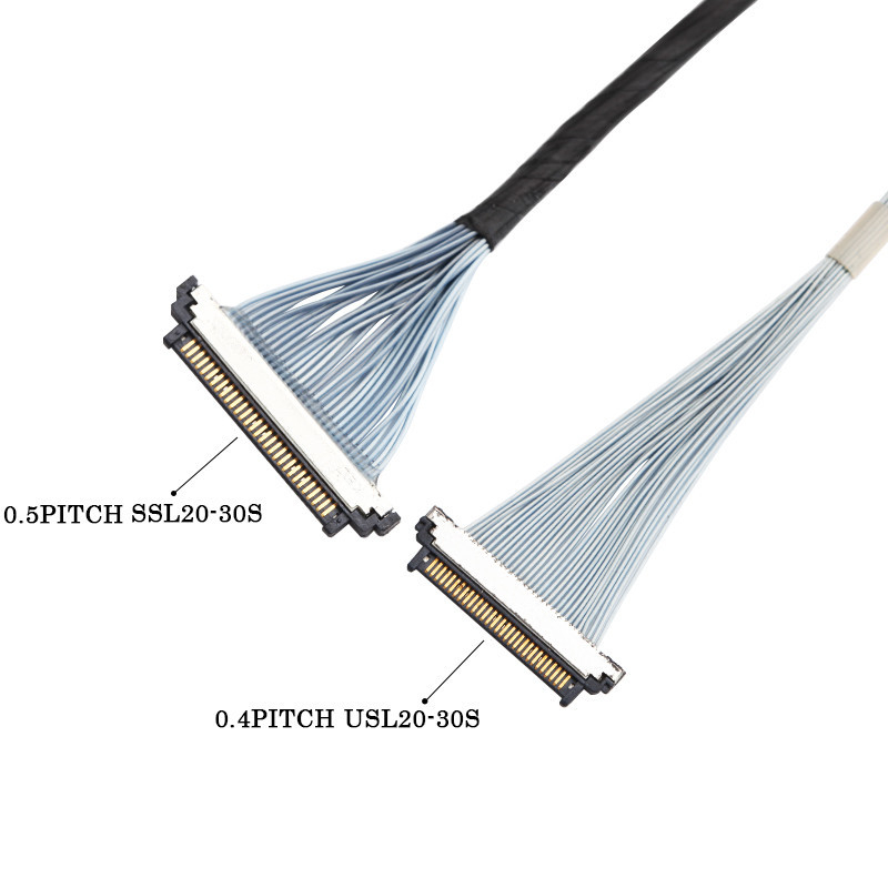 I-Pex 20453-230T-03 tot Kel SSL20-30S Micro-Coaxial Cable 30P Lvds Edp Kabel Assemblage