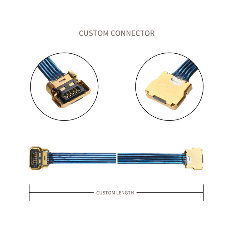 5 Pin 30pin tot 20857-005T-01 I Pex 20380-R30T-060 Lvds 5P Micro Coaxial Cable