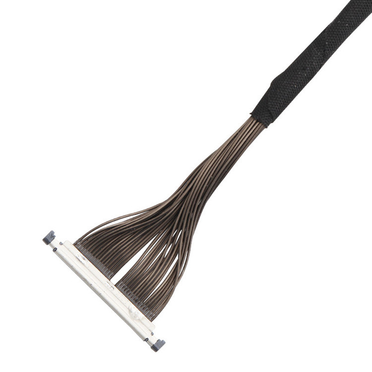 Lvds-kabel voor drones 32P-connector 32 pin micro coaxkabel I PEX 0,3 mm pitch 20496-032T-40