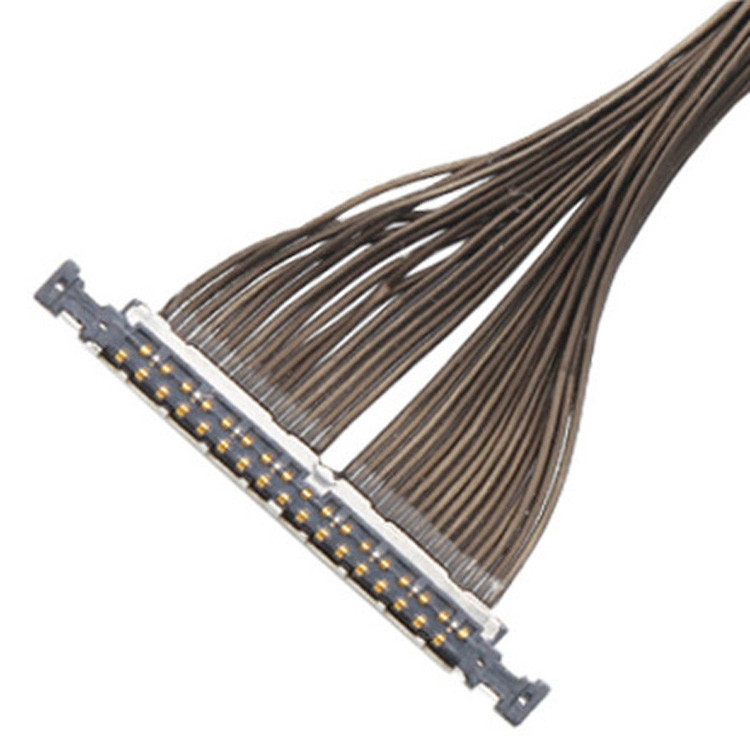Lvds-kabel voor drones 32P-connector 32 pin micro coaxkabel I PEX 0,3 mm pitch 20496-032T-40