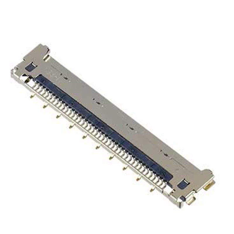 IIF 20856-040T-01 50P micro coaxkabelassemblage volledig afgeschermd met meerpuntsgrondslag en mechanisch slot