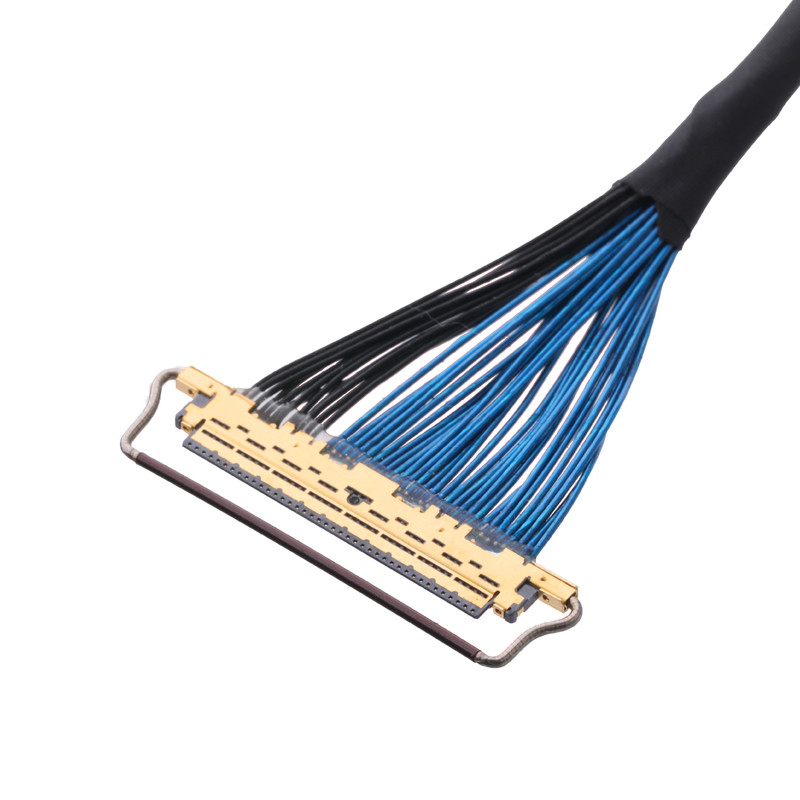 I-PEX CABLINE-CA 20633-250T-01S 50P 0,4 mm pitch Horizontaal koppeltype Micro-coaxiale connector met mechanisch slot