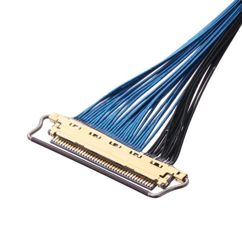 I-PEX CABLINE-CA 20633-250T-01S 50P 0,4 mm pitch Horizontaal koppeltype Micro-coaxiale connector met mechanisch slot