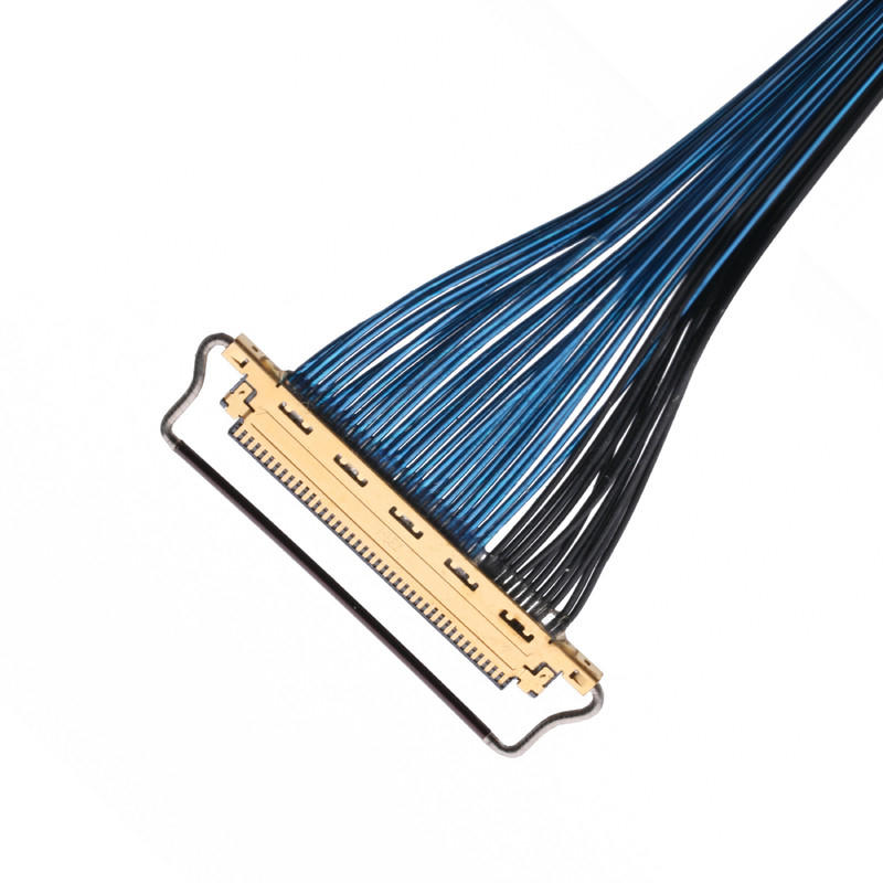 I-PEX CABLINE-CA 20633-250T-01S 50P 0,4 mm pitch Horizontaal koppeltype Micro-coaxiale connector met mechanisch slot