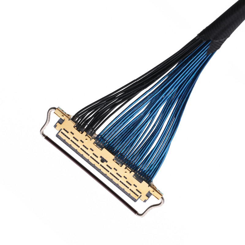 I-PEX CABLINE-CA 20633-250T-01S 50P 0,4 mm pitch Horizontaal koppeltype Micro-coaxiale connector met mechanisch slot