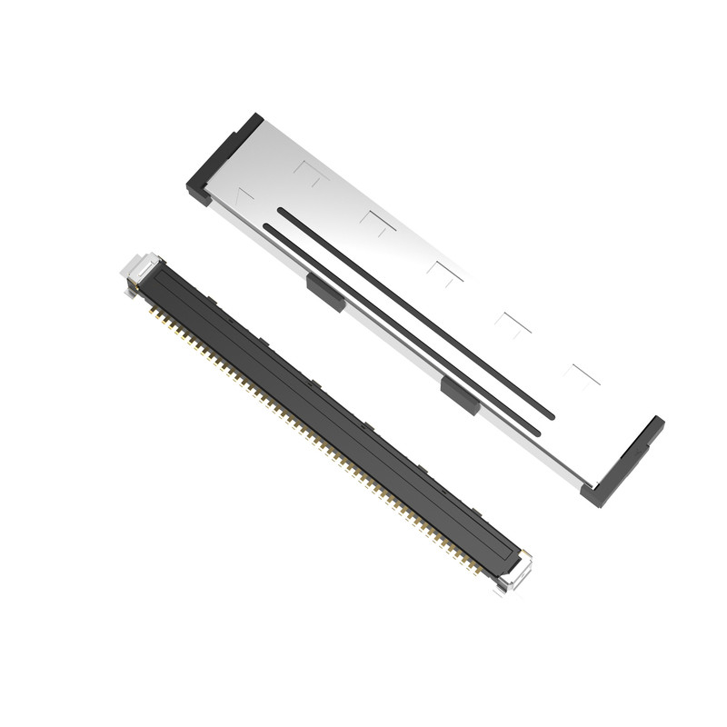 FPL II 50P Lvds Micro Coax Kabel 20437-050T-01 0,5 mm Pitch Verticaal Paring Type Micro-Coaxial Connector