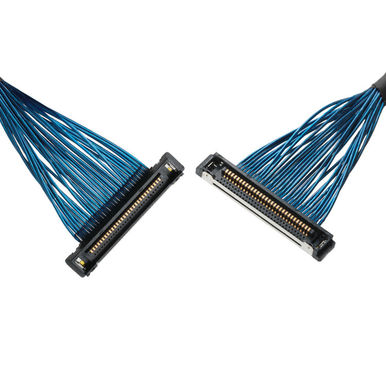 0.4mm Pitch Coaxial Cable Connector ROHS IPEX Micro Coaxial Cable 20380-R30T-06 tot 20345-30T-32R