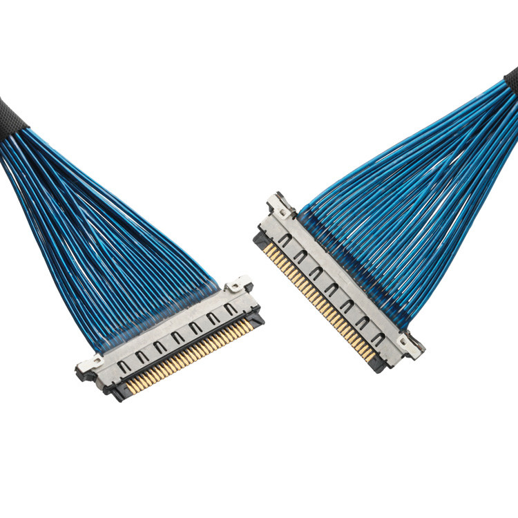 0.4mm Pitch Coaxial Cable Connector ROHS IPEX Micro Coaxial Cable 20380-R30T-06 tot 20345-30T-32R