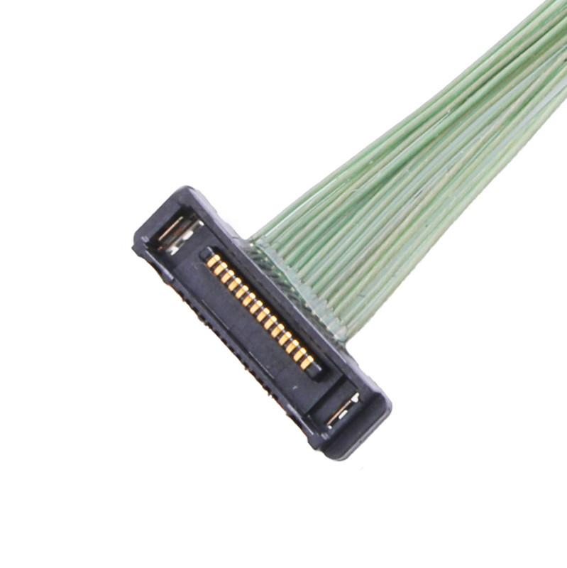 OEN/ODM Housing Assembly Micro Coax Connectors Draadverkrijging Kabellijn-Ss 20373-R14T-06