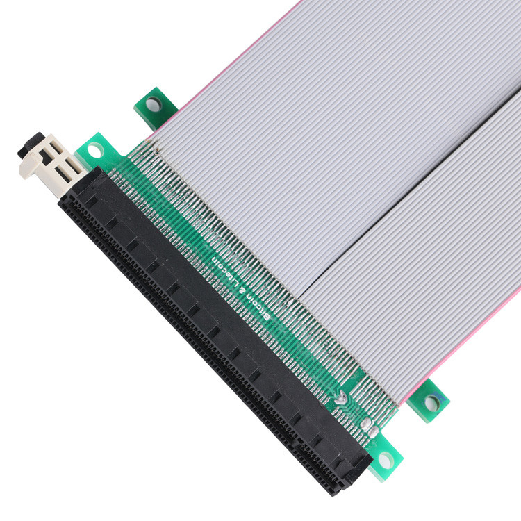 PCIE Graphics Card Extension Cable voor mijnmachines PCB Extremely Fine Coaxial Cable
