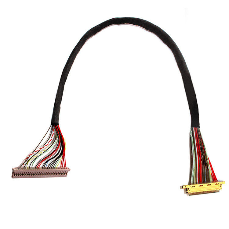 LVDS-kabel voor LCD-monitor van 30-pin tot 30-pin I PEX 20453 20633 met 0,4 mm / 1,25 mm toonhoogte