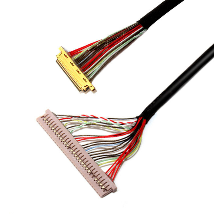 LVDS-kabel voor LCD-monitor van 30-pin tot 30-pin I PEX 20453 20633 met 0,4 mm / 1,25 mm toonhoogte