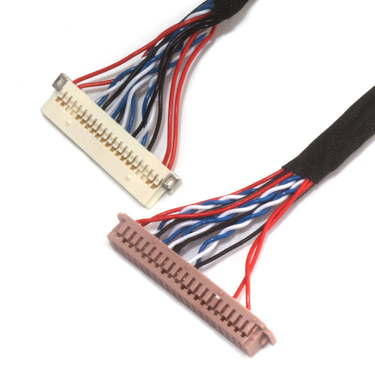 UL Micro Coax Kabel Assemblies JAE  Lvds Kabel 30 Pin Fi X30 tot Df13 30ds 1.25c
