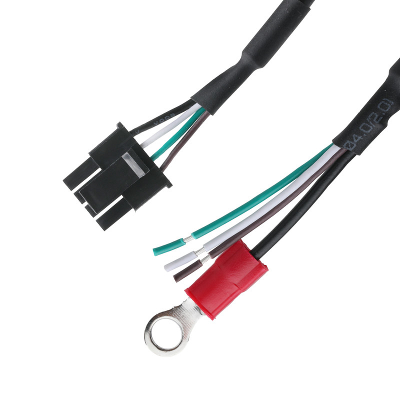 OEM/ODM HSG 43645-0400 MX3.0-4P tot half gestript draad en ring aarding kraag LVDS kabel assemblage