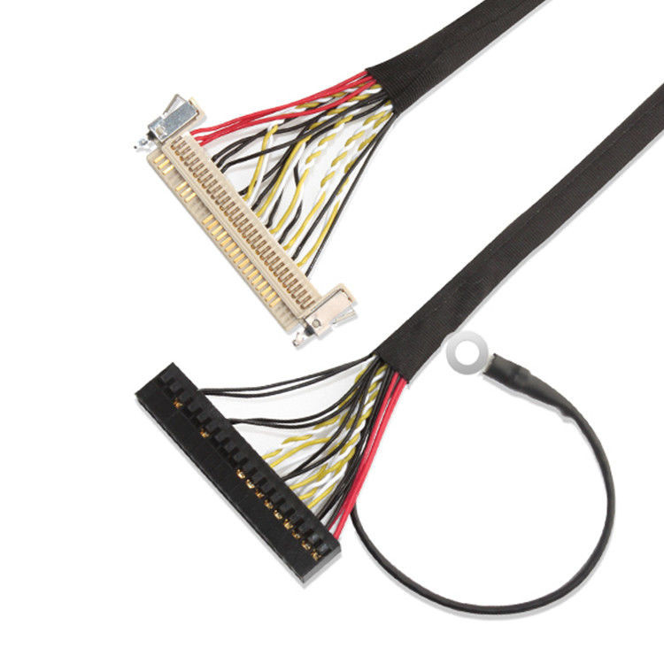 30 pin LVDS-kabel assemblage, 51 pin FI X30HL-B LVDS-kabel voor LCD-paneel