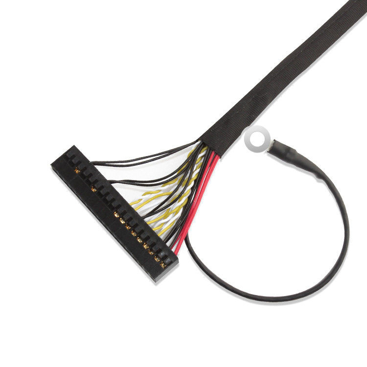 30 pin LVDS-kabel assemblage, 51 pin FI X30HL-B LVDS-kabel voor LCD-paneel