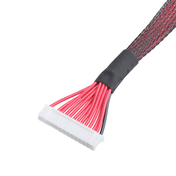 Aanpassingskabelassemblage OEM/ODM ROHS voor JST PH-14P-connector LVDS-displayconnector