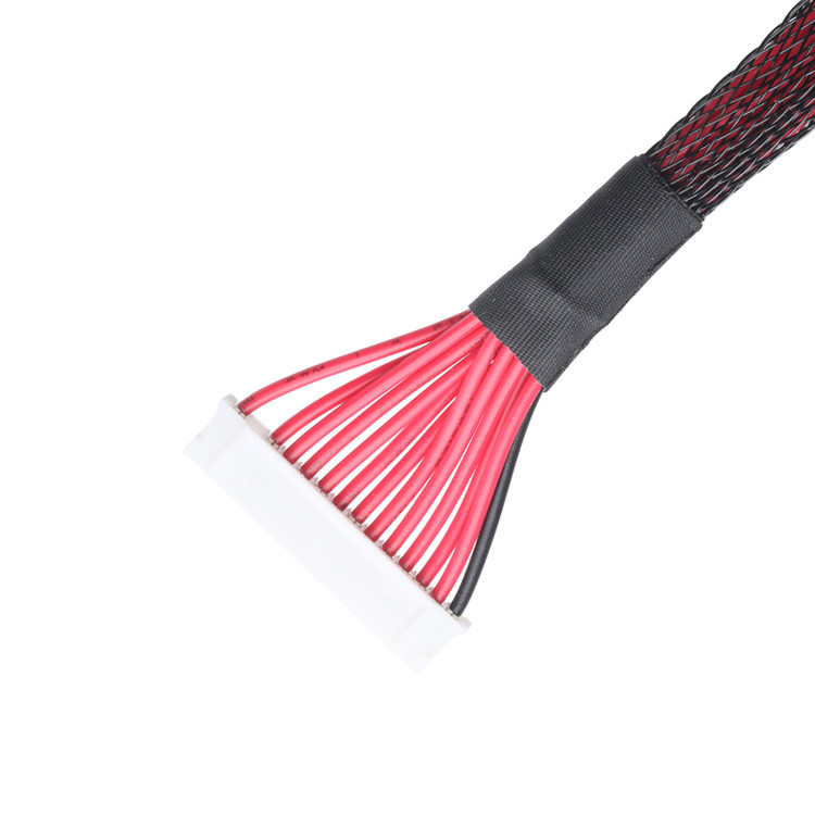 Aanpassingskabelassemblage OEM/ODM ROHS voor JST PH-14P-connector LVDS-displayconnector