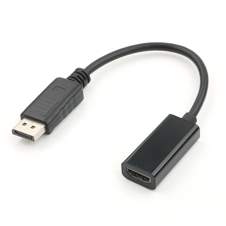 DP mannelijke naar HDMI vrouwelijke adapter HD industriële signaaloverdracht, ondersteuning 4K 8K