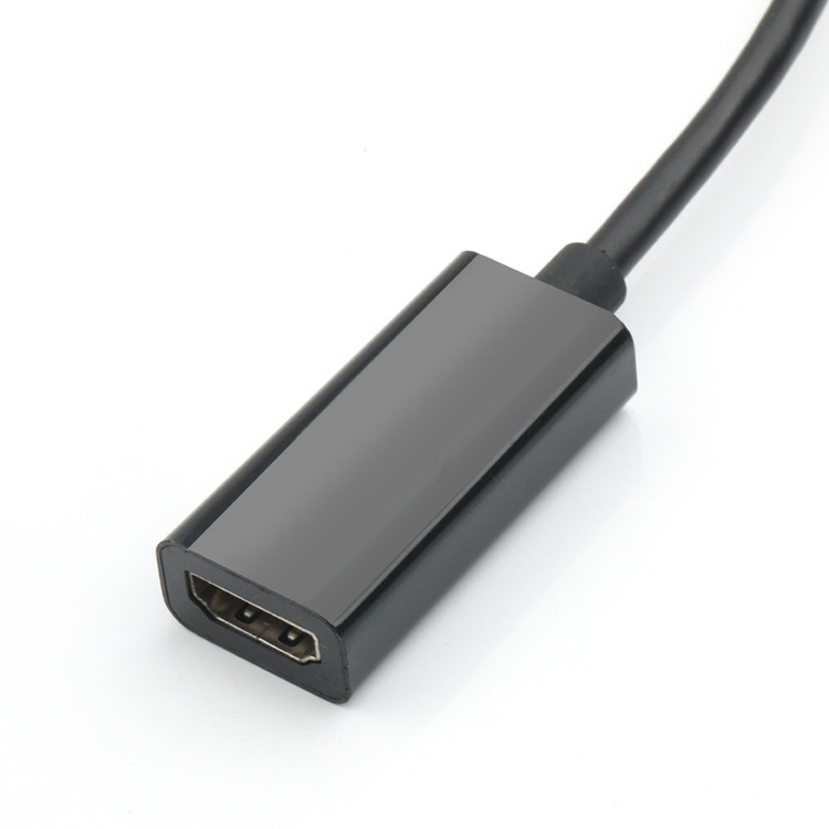 DP mannelijke naar HDMI vrouwelijke adapter HD industriële signaaloverdracht, ondersteuning 4K 8K