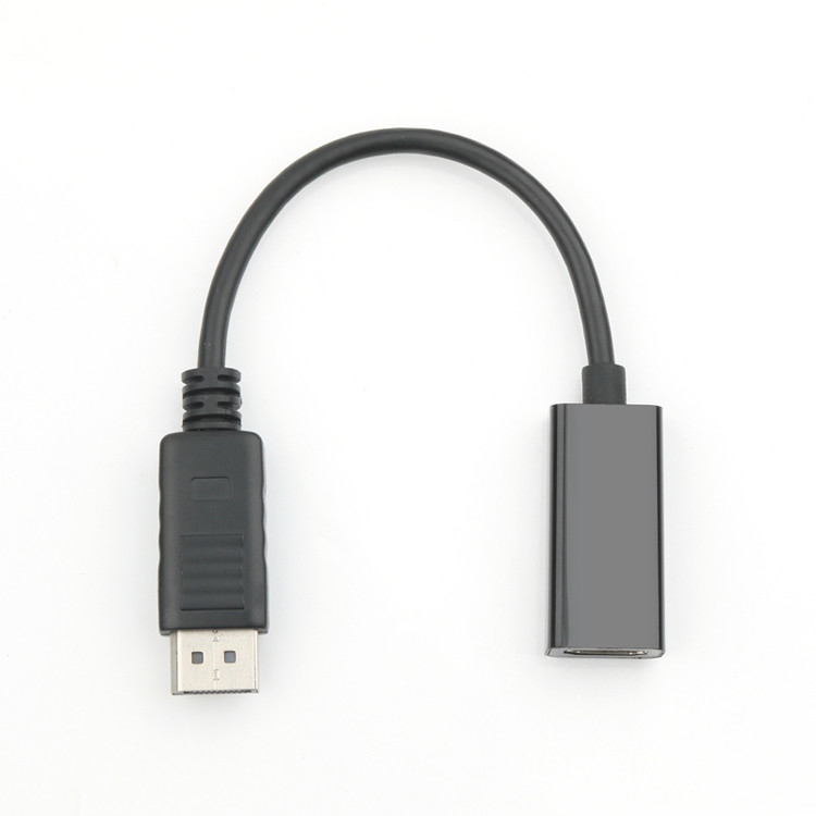DP mannelijke naar HDMI vrouwelijke adapter HD industriële signaaloverdracht, ondersteuning 4K 8K