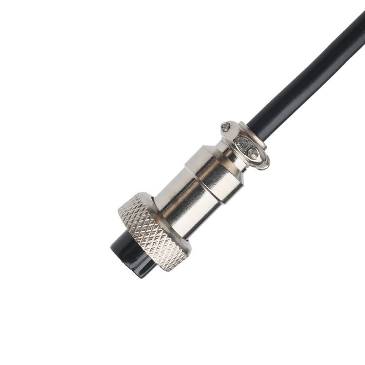 Op maat gemaakte kabelverbindingen OEM/ODM voor CLEAR PVC 30P D-SUB Vrouwelijk tot GX12 M12-2P Connector