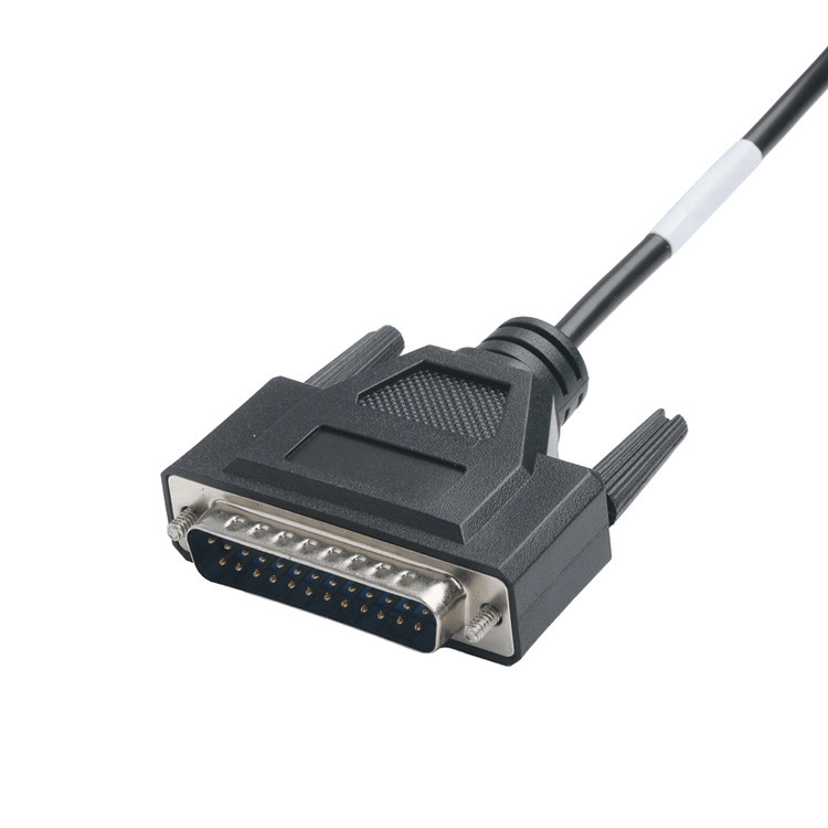 Op maat gemaakte kabelverbindingen OEM/ODM voor CLEAR PVC 30P D-SUB Vrouwelijk tot GX12 M12-2P Connector