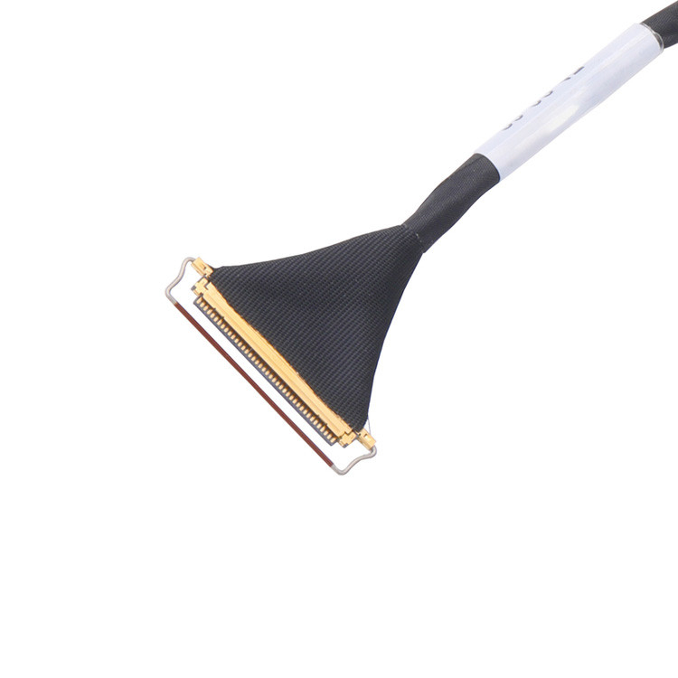 Horizontale koppeling Type Micro-Coaxial Connector Voor Custom 40 Pin Lvds Kabel Assemblage Met 0,5mm Pitch Lcd Lvds Kabel