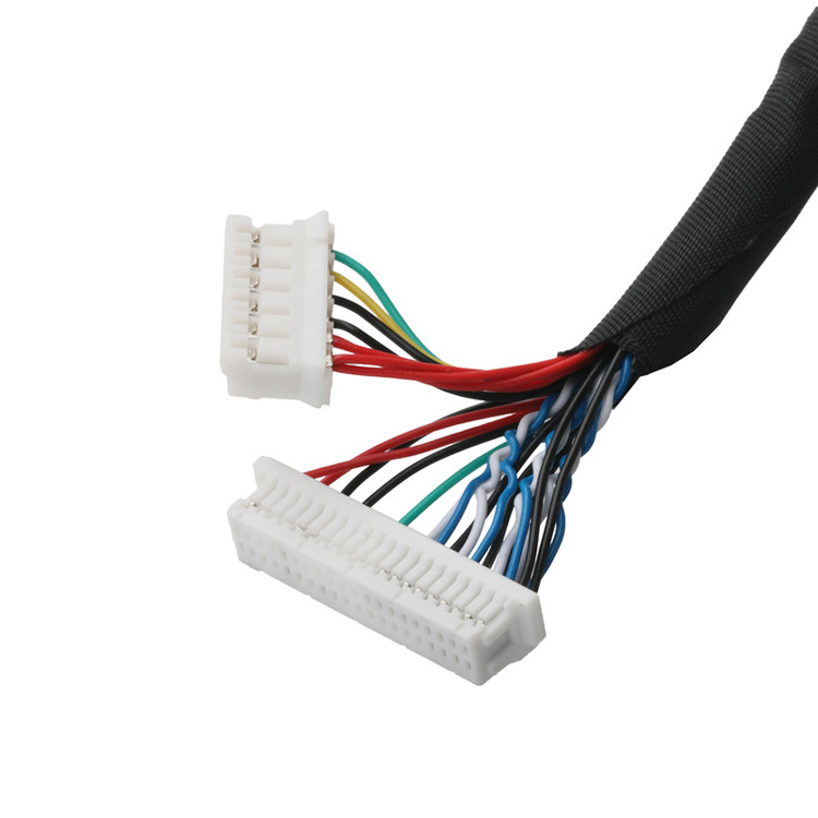 JAE FI-X30HL aansluiting op JST aansluiting SHDR-40V-S-B SH1.0mm 40Pin en PHR-6pin
