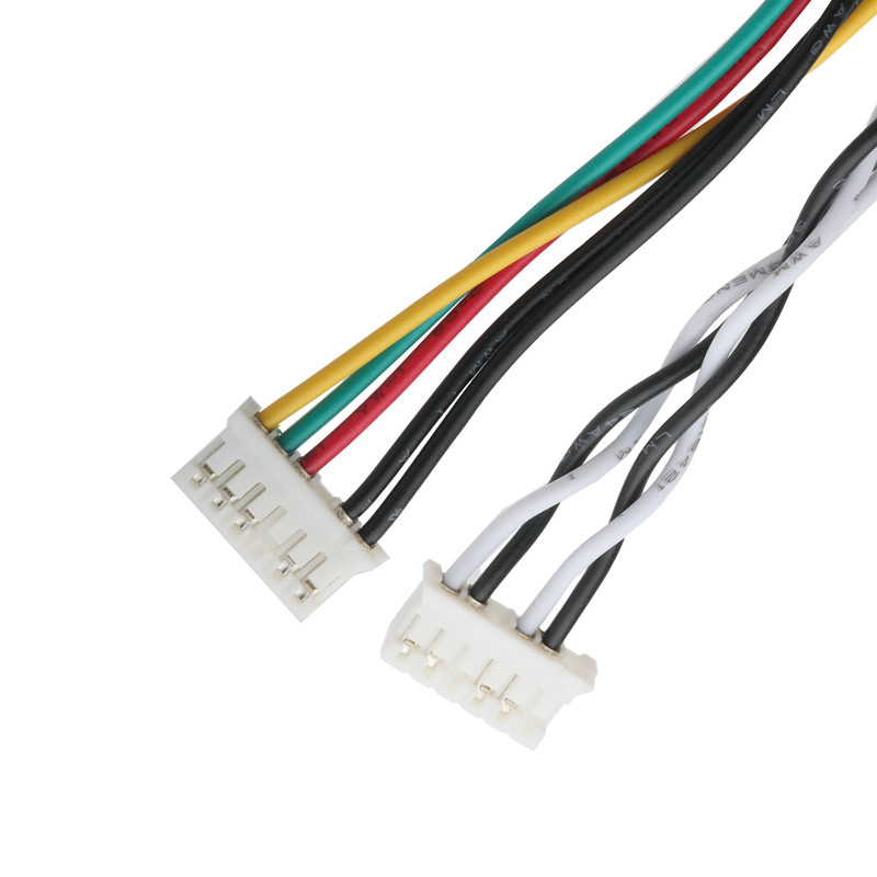 D-SUB-9Pin MALE naar JST PHR-6 en PHR-6 Custom Cable Assembly Connectors D-SUB Harness Cable Assemblies