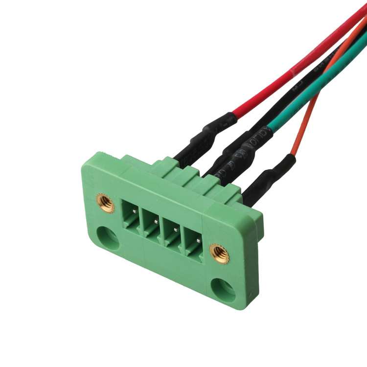 DFK-MC JL15CDGV-3.81 4Pin tot MX1.25-12Pin en UL Lobel Door de muur