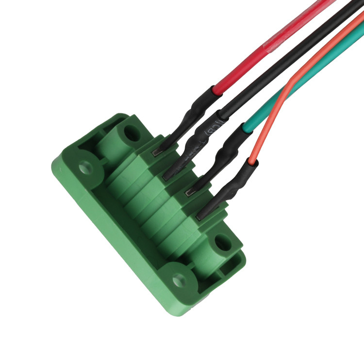DFK-MC JL15CDGV-3.81 4Pin tot MX1.25-12Pin en UL Lobel Door de muur