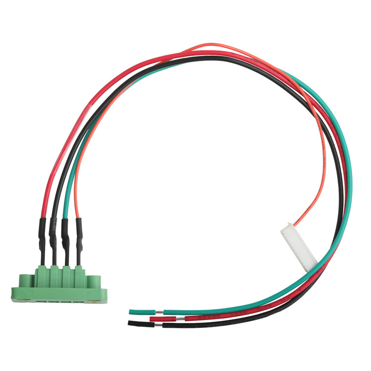 DFK-MC JL15CDGV-3.81 4Pin tot MX1.25-12Pin en UL Lobel Door de muur